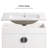 29.9'' Single Bathroom Vanity with Ceramic Top-92615165