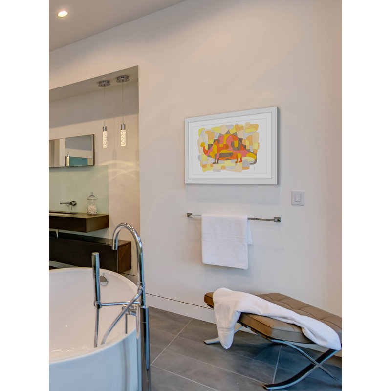 Yolanta Gawlik - Single Picture Frame Painting, 41cm H x 61cm W x 3.81cm D