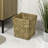 Theo Coastal Farmhouse Handwoven Water Hyacinth 4.8-Gallon Tapered Square Wicker Wastebasket-121973500