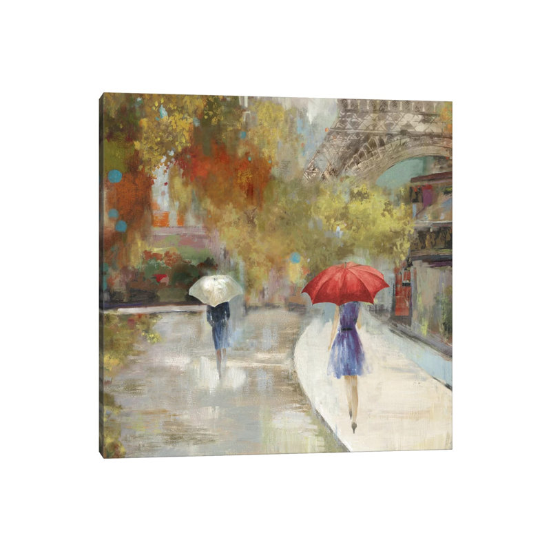 Sunlight Avenue I by Allison Pearce - Wrapped Canvas Painting, 30.48cm H x 30.48cm W x 1.91cm D