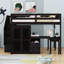 Lit mezzanine en bois avec tiroirs de rangement, escaliers, bureau et garde-corps-1796062951-1796062948
