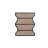 Wall Mirror Rectangular Mirror with Wavy Sides Metal Framed Mirror Vanity Mirror Dressing Mirror