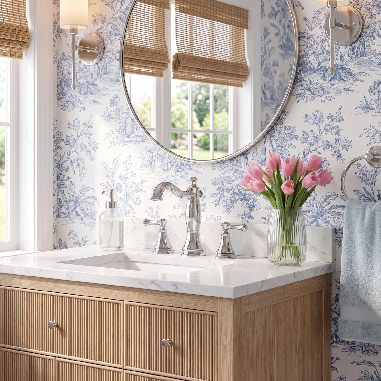 Cassidy™ Widespread Bathroom Faucet with Drain, Chrome
