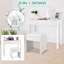 Ensemble coiffeuse et coiffeuse Vanity