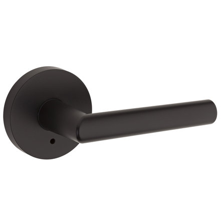 Milan Privacy Door Lever with Round Rosette