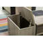 Alesia Pedestal Coffee Table with Storage