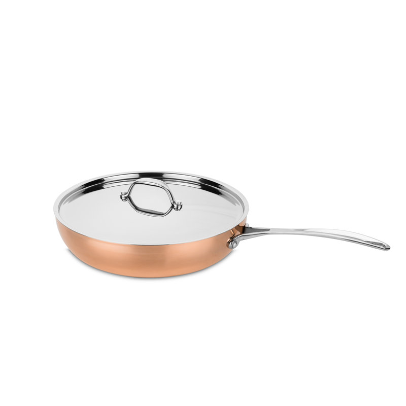 Poêle à frire antiadhésive MEPRA Toscana (acier inoxydable, aluminium, cuivre)
