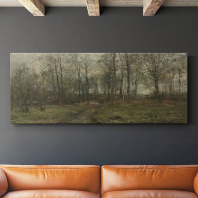 Série paysage - D XXXII - Toile tendue avec châssis - Prêt à accrocher