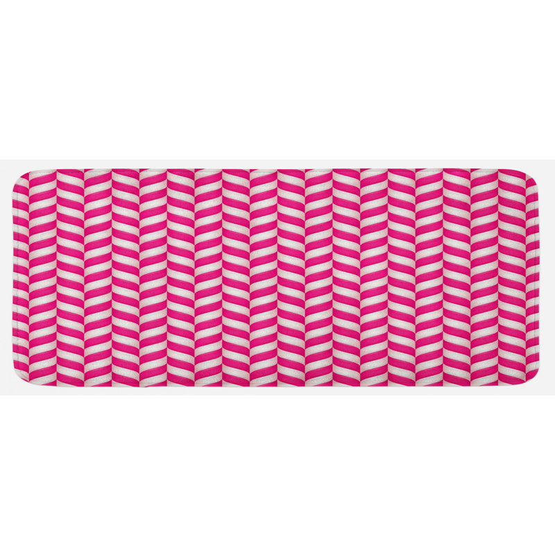 Tapis de cuisine abstrait