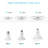 10 Watt (65 Watt Equivalent ), BR30 LED Dimmable, Color Changing Selectable CCT E26 Base