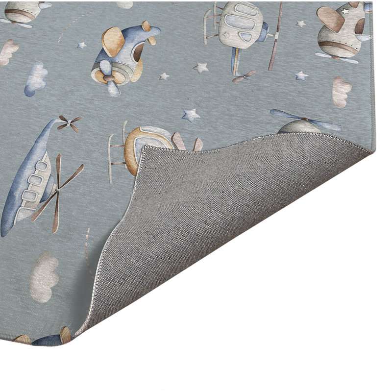 Tapis de jeu pour enfants Kamakasleep, Rectangle 5 pi x 7 pi