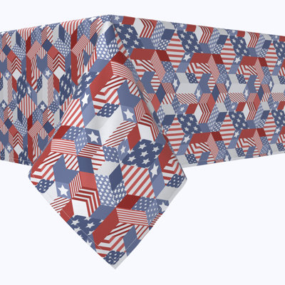 Temperance Patriotic Tablecloth