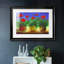 Geraniums II, reproduction d'art encadrée-1944594582-1944594583