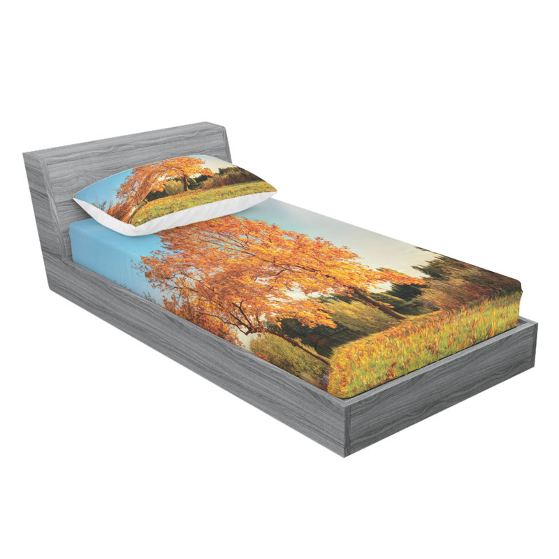 Microfiber Sheet Set, Twin XL Sheet Set with Fitted Sheet