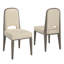 Cann 72" Wood Finish Rectangular Dining Set With Upholstered Chairs-1434715600