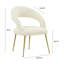 46.2cm H Upholstered Armchair in Cream