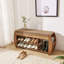 Banc de rangement 7 paires pour chaussures