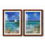 Plaisir amusant plage I - 2 pièces, reproduction d'art-683051671-683051684-683051706