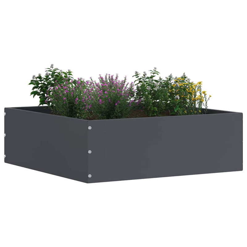 13 cm H Steel, 13cm H x 40cm W, Anthracite