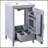 20.3"Bathroom Vanity With Functional Drawer-878326037