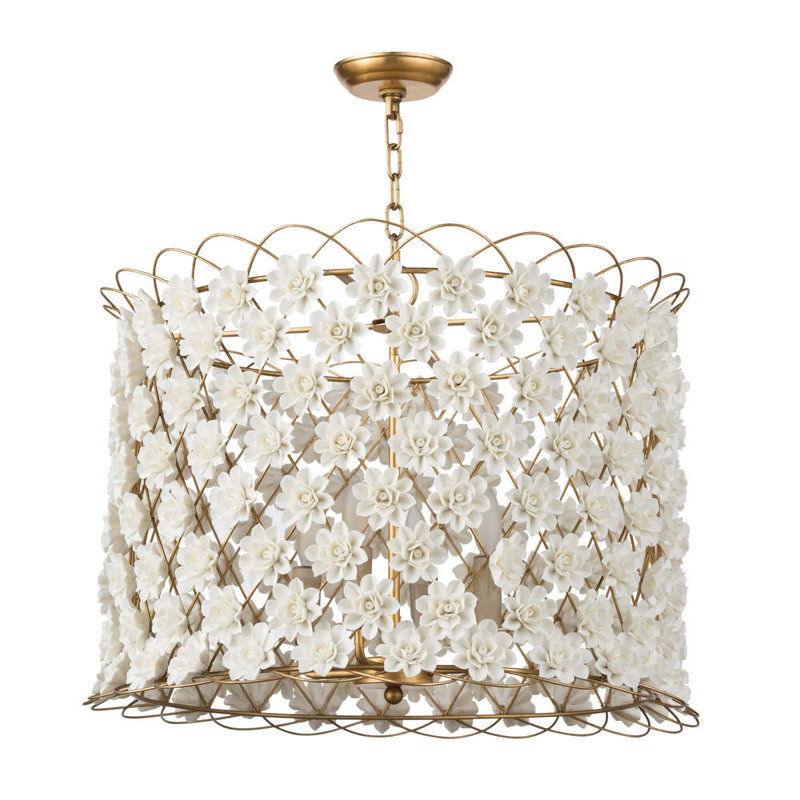 Lustre en porcelaine Alice