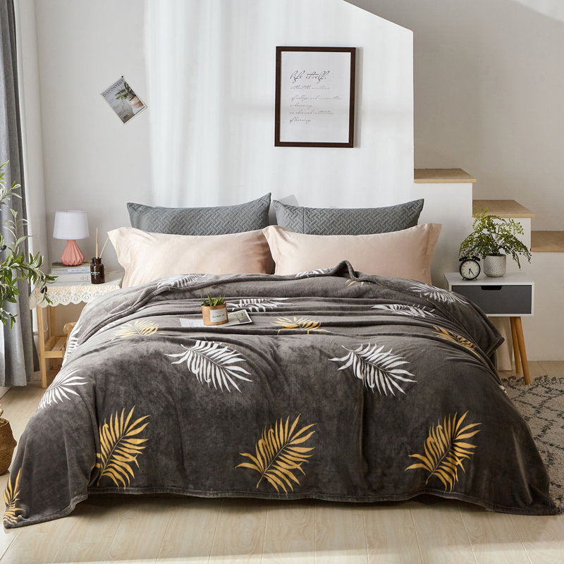 Jeté en flanelle Faringdon, Grand