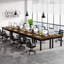 Bureau d'ordinateur industriel 63 pouces, bureau moderne-163493421