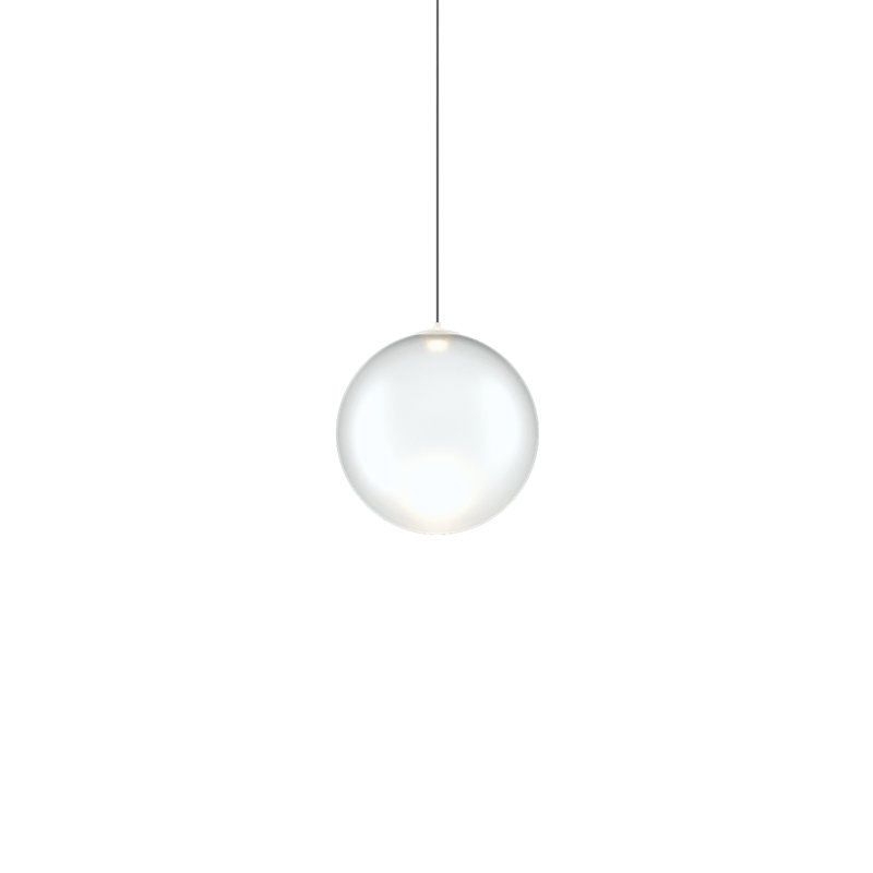 Lodes Random Solo 14 Suspension Lamp Low-V, Frosted White