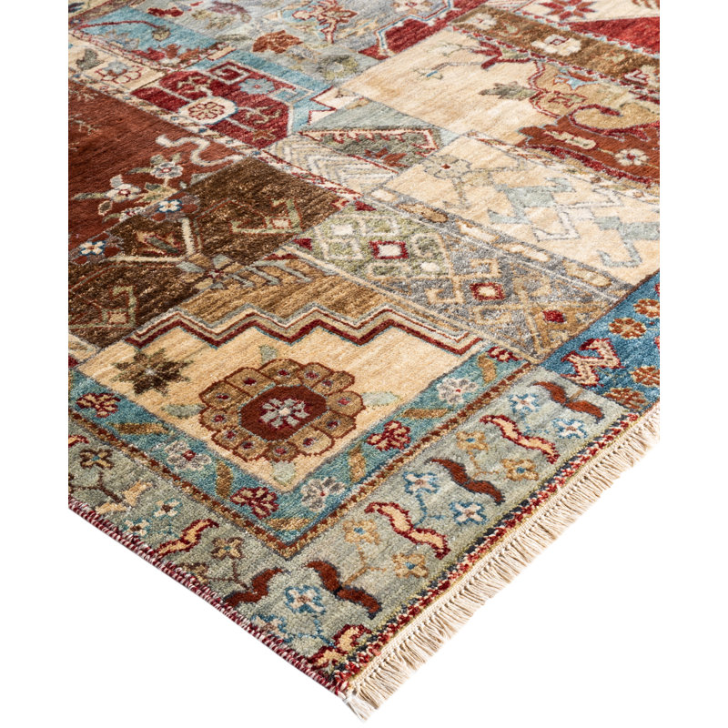 Overdyed One-of-a-Kind 9' 0" X 12' 0" Hand Knotted Area Rug