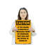 Panneau "Attention si vous avez entendu" 20 minutes 12 po x 18 po-119479970