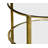 Cosmo Glass Top End Table