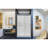 Infinity-Z 48" W x 76.75" H Frameless Rectangle Sliding Shower Kit with Base Included-1198148116