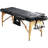 Luxton Home 3-Section Premium Memory Foam Massage Table with Rolling Travel Case - Easy Set Up