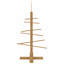 Wooden Christmas Tree with Stand Brown Bamboo-1332313353