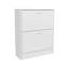 Range-chaussures, 2 portes, blanc