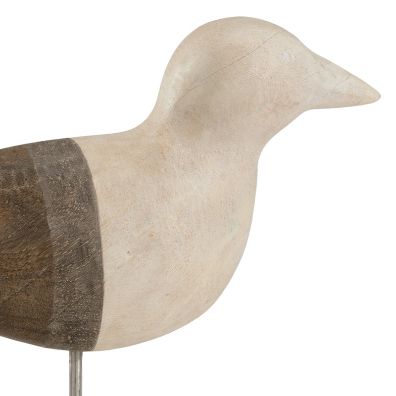 Figurine côtière, H 12 po x l 11,5 po x P 4 po