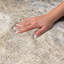 Tapis à chevrons abstrait à poil long de qualité supérieure lavable à la machine ADS80-980574720-980574721