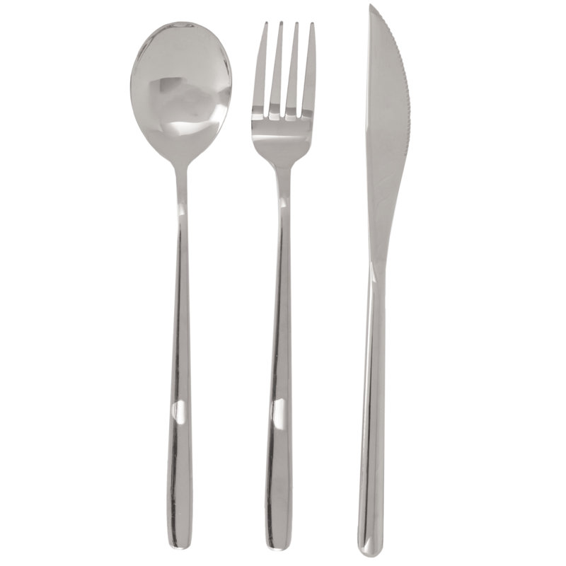 Engelhardt 6 Piece Cutlery Set, Service for 1, Silver