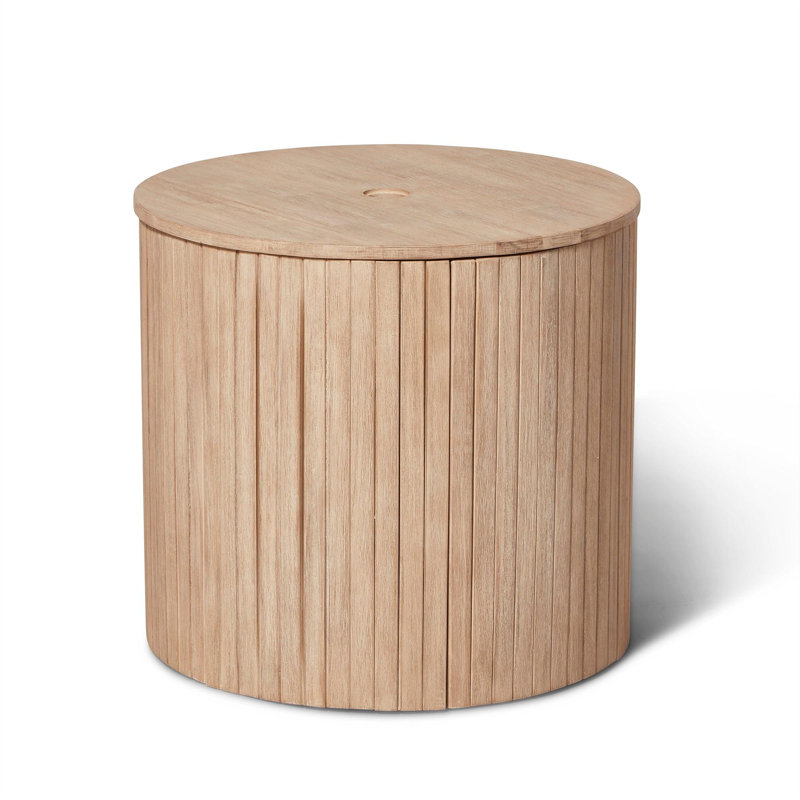 Akira Chunky Wood Table/Parasol Base