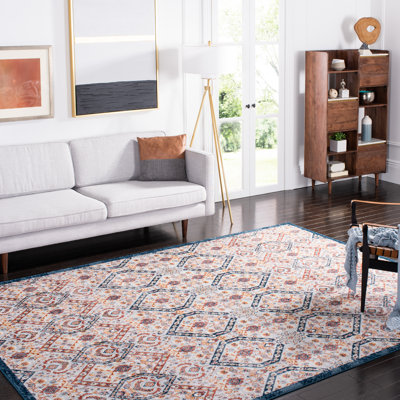 Holla Performance Damask Rug