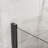 Nexa  Modern Pivot Shower Door With Tempered Glass And Waterproof Sealing-122278709