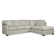 Gramercy Park Upholstered L-Shaped Sectional