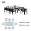 Patio Dining Set with Rectangular Table-798084350
