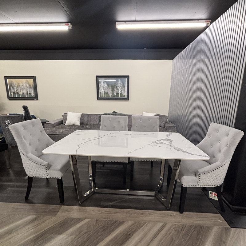 Stone Top Dining Table
