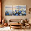 Ensemble de 3 impressions d'art sur toile-1080844108