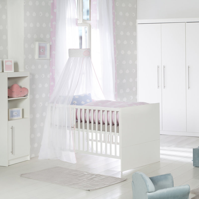 Maren 2 Cot Bed, White