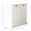 Armoire de trieur de linge inclinable à deux compartiments-236049296