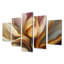 Sina - Tulip Wall Art for Living Room 5 pièces