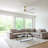Wilfrido Indoor Ceiling Fan with Threaded Downrod, Matte White blades and Handheld Remote-1615346153