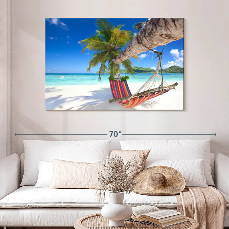 Cosy Gillard tropical, H 32 po x l 48 po